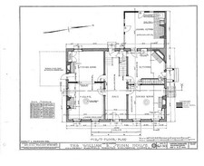 Photo:Columbus NJ William R Atkinson Shinn House 1930s HABS Floor Plan picture