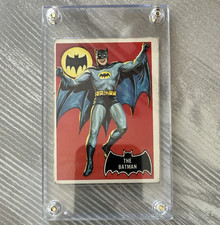 1966 Topps Batman Vintage Trading Card Lot Includes #1 Batman & #9 Joker picture