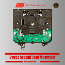 Battery clock movement / Quartz clock movement / Clock mechanism / Clock motor picture
