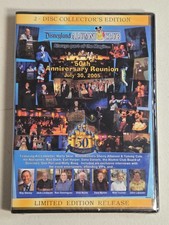 2005 CAST MEMBER DISNEYLAND ALUMNI CLUB 50TH ANNIVERSARY REUNION 2 DVD'S SEALED picture