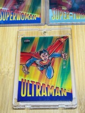 2026 Fleer Superman Ultraman # /25 Acetate W/ 2 Free Acetate Superwoman & 1 More picture