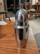 Vintage WMF Cromargan Cocktail Bullet Shaker  Modern MCM Jo Laubner Design picture