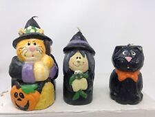 Group of 3 Midwest of Cannon Falls Halloween Candles - Unused picture