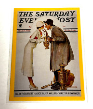 1995 Norman Rockwell 2: The Saturday Evening Post Medallion Card Ltd Ed #0678 picture