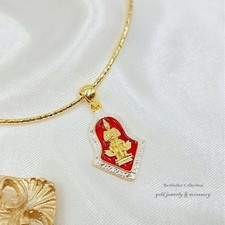 Thao Wessuwan Giant God Pendant Amulet Thai  Buddha Protect Increase Money picture