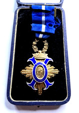 Original Spain Order of Civil Merit 4th Class Breast Star Medal Decoration picture