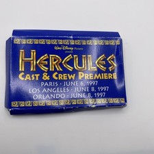 Disney Studios HERCULES Cast&Crew Exclusive Mega-Motion Set of 6 Cards 1997 RARE picture
