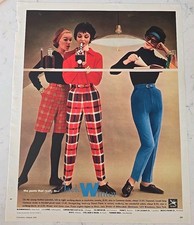 1958 Women's Jack Winter Shorts Pants That really fit Vintage Fashion Ad  picture