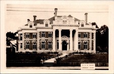 O.E.S. Home Wheeler Mansion Orange Massachusetts Real Photo Postcard picture