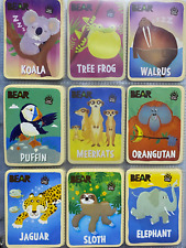 BEAR Fruit Snacks Collectible Animal Trading Cards - Complete Your Set New/Mint picture
