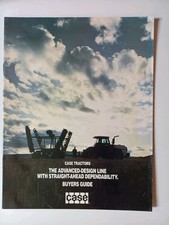 Vintage Case Tractors Buyer Guide Brochure Vintage Farming Advertising  picture