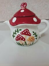 Potter's Studio Fairytale Red Mushroom  Coffee / Tea Pot picture