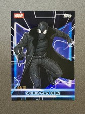 Topps 2026 Topps Neon Marvel Spider-Man Noir #116 Black Foil /10 picture