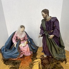 Vintage1989 Possible Dreams Clothique Nativity Holy Family Mary Joseph  Jesus  picture