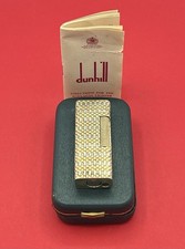 Dunhill Vintage Solid 18k Gold 1975/80 Rollagas Lighter MINT In Box picture