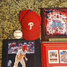 Lot Of Philadelphia Phillies Autograph And Memorabilia picture