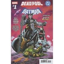 Marvel DC Deadpool Batman #1 Second Printing Marvel Comics picture