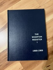 Vintage College Yearbook Wharton Register I University of Pennsylvania 1968-1969 picture