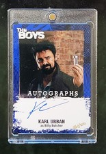 2025 Upper Deck Skybox The Boys KARL URBAN as BILLY BUTCHER Autograph Auto RC SP picture