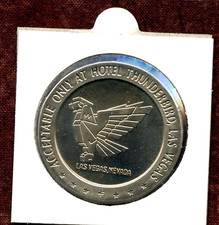 1, $1.00 Gaming Token.  1967. Thunderbird Casino.  Las Vegas, NV. picture
