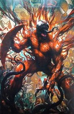 CARNAGE #5 - KENDRICK KUNKKA LIM VIRGIN VARIANT ARTGERM COLLECTIBLES +COA picture