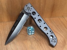 CRKT M16-13LE Black Spearpoint AUS-8 Blue SRT High Risk Environment EXCELLENT picture
