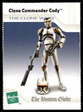 Clone Commander Cody 2008 Star Wars Boston Globe Card (NM) picture