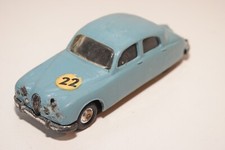 A46 1:43 NOREV PLASTIC JAGUAR 2L 400 BLUE GOOD CONDITION picture