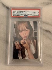 LE SSERAFIM EASY Kim Chaewon Compact Ver. Photocard PSA 10 picture