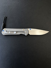 Chris Reeve Large Sebenza 21 S35VN Polished Blade Titanium 2015 Unused picture