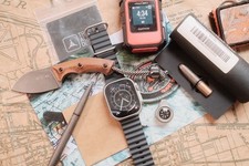 Triple Aught Design TAD Bundle: Titanium Stash Pouch, Compass, Patch, Book picture