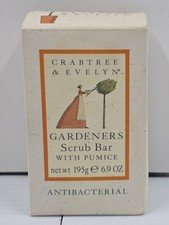 Vintage 1997 Crabtree & Evelyn Gardeners Scrub Bar With Pumice NOS Discontinued picture
