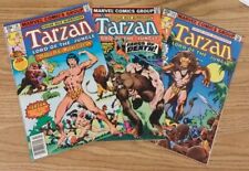 LOT OF 3 VINTAGE TARZAN COMIC BOOKS 10,12, &13 picture