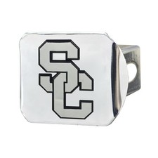 FANMATS 14975 Southern California Trojans Chrome Metal Hitch Cover with Chrom... picture