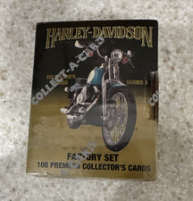 Harley-Davidson Series 1,2,&3 Collector’s 1996 Factory Set 100 Cards Sealed Box picture