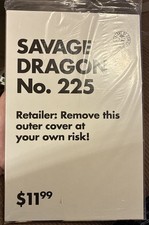 2017 ERIK LARSEN SAVAGE DRAGON #225 “NSFW” VARIANT COVER NEW SEALED picture