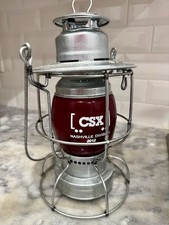 Rare CSX W. T. Kirkman Watchman Lantern Red Globe 2012 Commemorative... picture