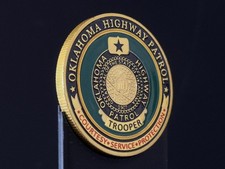 Oklahoma Highway Patrol Challenge Coin picture