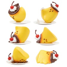 Qualia Gashapon Food Funny Japanese Pudding Figure 1 Random Capsule Toy Figure picture