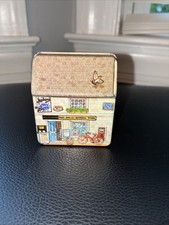 Trinket 1988 Dana Kubick Post Office General Store Tin House England Metal Box picture