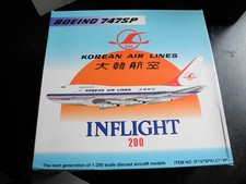 Very RARE Inflight Boeing 747 SP Korean AIR, 1:200, NIB picture