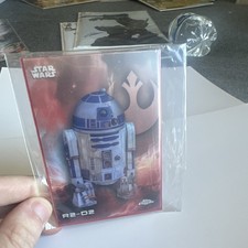 R2-D2 Red Sapphire /5 - 2025 Topps Chrome Sapphire Star Wars #153 - Red /5 picture