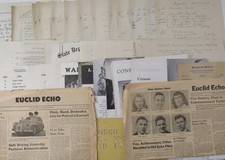 1947 1948 Old Student Council Notes, Agenda, Ephemera Euclid Central High School picture