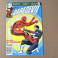 Marvel Comics Daredevil #183 1982 Bronze Age Daredevil Punisher Superheroes picture