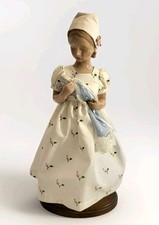 1983 Bing and Grondahl Mary The Doll With Baby 1st Ed.  Porcelain Doll Denmark picture
