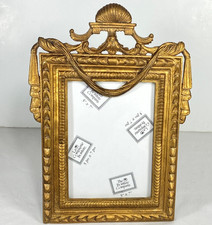 Vintage Bombay Company Gilded Gold Ornate Picture Frame hang or Stand 5x7