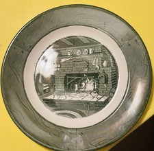 Colonial Homestead 11 1/2” PLATE  by Royal China USA picture