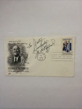 Jo Stafford SIGNED George M Cohan 1978 First Day Of Issue Cover FDC Cachet picture