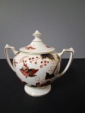  Coalport Hong Kong Sugar Bowl & Lid Beautiful vibrant colors picture