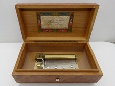 Vintage Reuge Sainte Croix Switzerland CH 4/50 50 Note 4 Tune Music Box Works picture